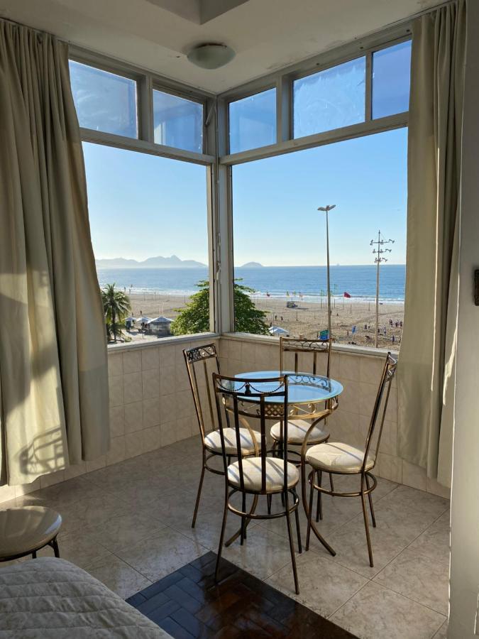 Frente Mar De Copacabana Apartman Rio de Janeiro Kültér fotó