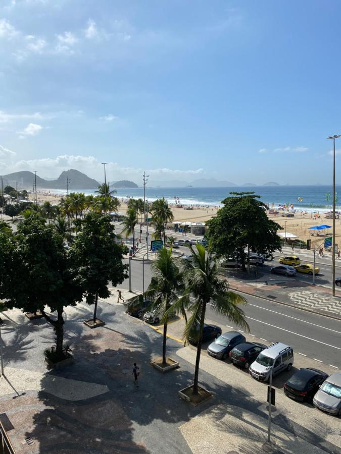 Frente Mar De Copacabana Apartman Rio de Janeiro Kültér fotó