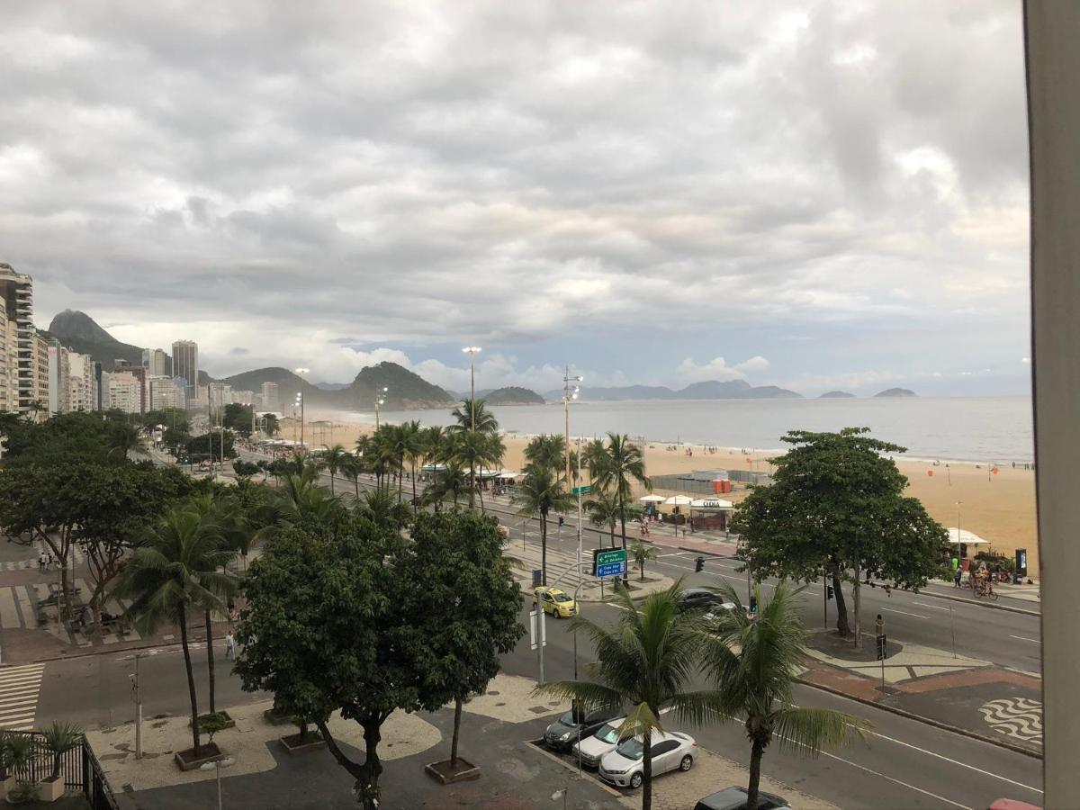 Frente Mar De Copacabana Apartman Rio de Janeiro Kültér fotó