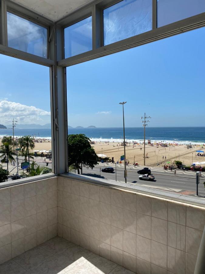 Frente Mar De Copacabana Apartman Rio de Janeiro Kültér fotó