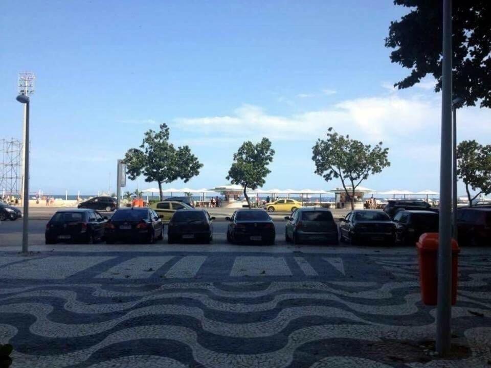 Frente Mar De Copacabana Apartman Rio de Janeiro Kültér fotó